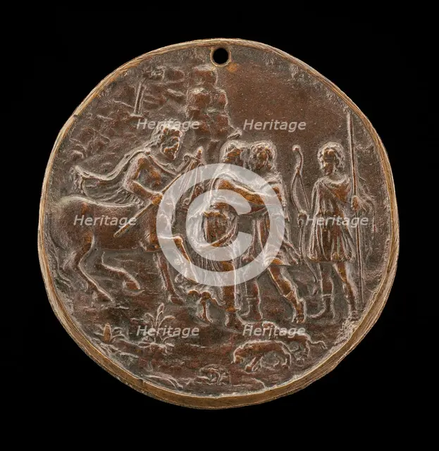 Achilles Taking Leave of Thetis and Chiron, first quarter 16th century. Creator: Unknown.