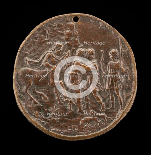 Achilles Taking Leave of Thetis and Chiron, first quarter 16th century. Creator: Unknown.