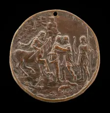 Achilles Taking Leave of Thetis and Chiron, first quarter 16th century. Creator: Unknown