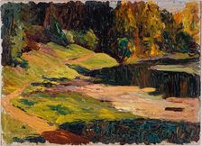 Achtyrka, Park, c 1902. Creator: Kandinsky, Wassily Vasilyevich (1866-1944)