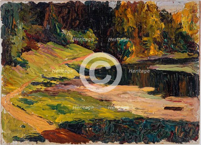 Achtyrka, Park, c 1902. Creator: Kandinsky, Wassily Vasilyevich (1866-1944).