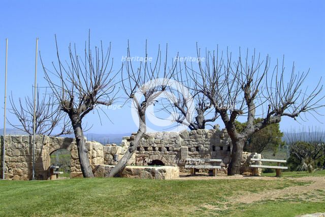 Achziv, Israel. Artist: Samuel Magal