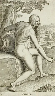 Acidalia, 1587. Creator: Philip Galle