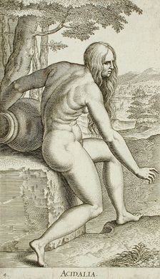 Acidalia, 1587. Creator: Philip Galle
