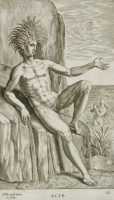 Acis, 1586. Creator: Philip Galle