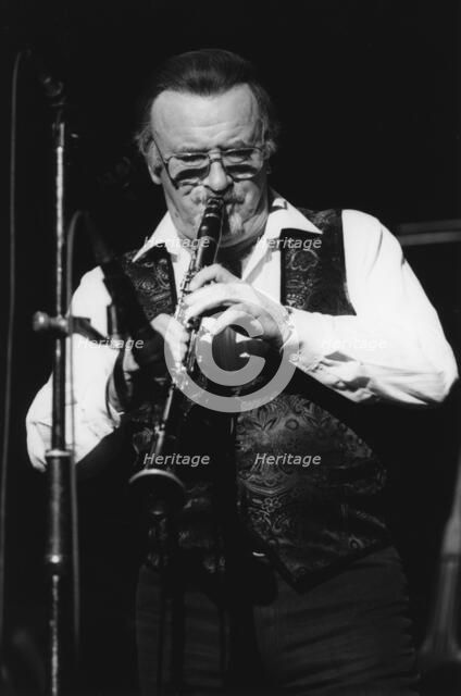 Acker Bilk, Barbican, London, 1993. Creator: Brian Foskett.
