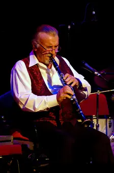 Acker Bilk, Dorking Halls, Dorking, Surrey, 2012. Artist: Brian O'Connor