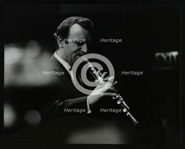 Acker Bilk playing at the Cherry Tree Jazz Club, Welwyn garden City, Hertfordshire, 1964. Artist: Denis Williams