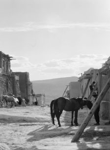 Acoma, New Mexico area views, between 1899 and 1928. Creator: Arnold Genthe