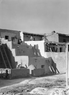 Acoma, New Mexico area views, between 1899 and 1928. Creator: Arnold Genthe