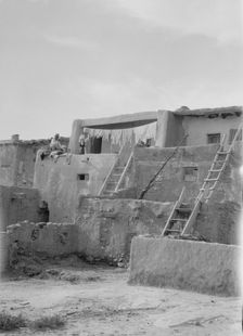 Acoma, New Mexico area views, between 1899 and 1928. Creator: Arnold Genthe