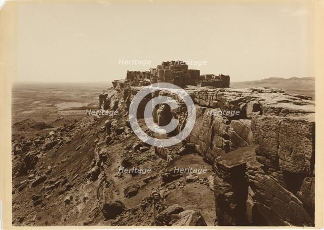 Acoma Pueblo, c. 1900. Creator: Frederick Monsen.