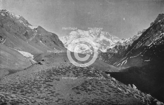 'Aconcagua, Near The Road From Santiago to Mendoza', 1911. Artist: Unknown.