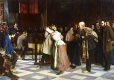 Acquitted!, 1897. Creator: Vincente Borrás y Abella