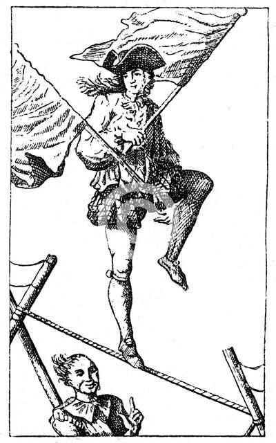 Acrobat Exercise, (1885). Artist: Unknown