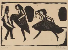 Acrobatic Dance, 1911. Creator: Ernst Kirchner