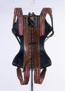 Acrobatic flying corset, c1861-c1871
