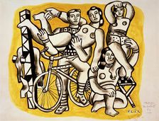 Acrobats 1952. Creator: Fernand Leger