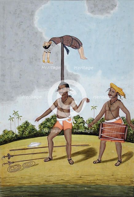 Acrobats, c1850. Creator: Unknown.