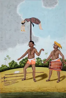 Acrobats, c1850. Creator: Unknown