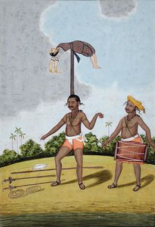 Acrobats, c1850. Creator: Unknown