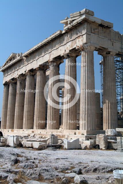 Acropolis, Athens, Greece, 2003. Creator: Ethel Davies.