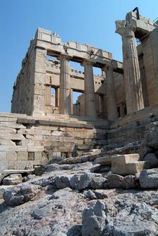 Acropolis, Athens, Greece, 2003. Creator: Ethel Davies