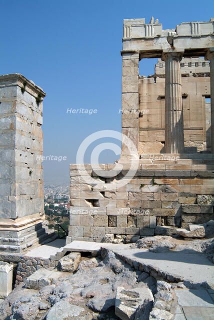 Acropolis, Athens, Greece, 2003. Creator: Ethel Davies.