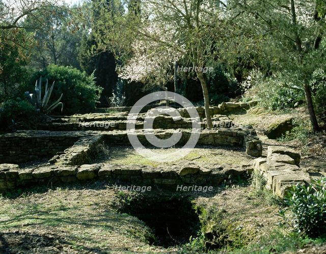 Acropolis, El Puig de Sant Andreu, Ullastret, Catalonia, Spain, (1999).  Creator: LTL.