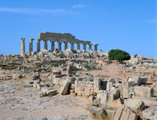 Acropolis, Selinunte, Sicily, Italy. Creator: Peter Thompson