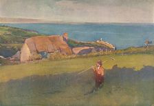 Across Mounts Bay c1880. Artist: Elizabeth Adela Forbes