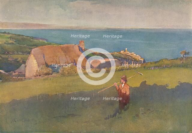 'Across Mounts Bay', c1880. Artist: Elizabeth Adela Forbes.