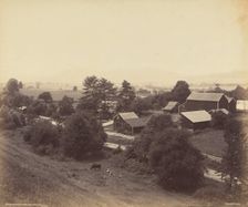 Across Country from West Portal, N.J., c. 1895. Creator: William H Rau