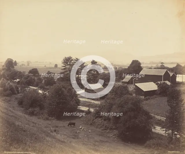 Across Country from West Portal, N.J., c. 1895. Creator: William H Rau.