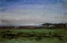 Across the Campagna, 1872. Creator: George Inness