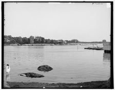 Across the harbor, Manchester, Mass., c1906. Creator: Unknown