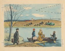 Across the river, 1928. Creator: Andrej Kovacik