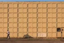 Advance factory units, Burners Lane, Kiln Farm, Milton Keynes, 2017. Creator: Steven Baker