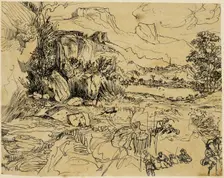 Advance Guard, n.d. Creator: Rodolphe Bresdin