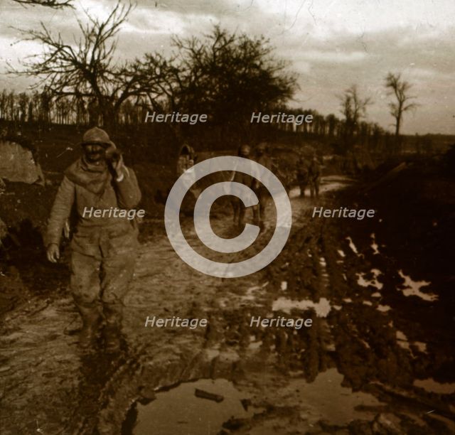 Advance, Kemmel, Flanders, Belgium, c1914-c1918. Artist: Unknown.