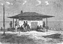 Advanced post of the Turkish Troops upon the shores of the Danube 1854. Creator: Unknown