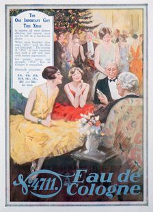 Advert for 4711 Eau de Cologne, 1928