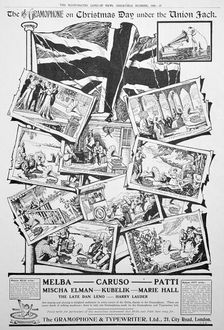 Advert for the Gramophone and Typewriter Co, 1906