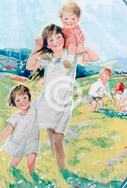 Advert for Wright's coal tar soap (detail), 1920s. Artist: Unknown