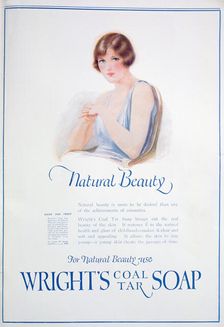 Advert for Wright's Coal Tar Soap, 1925