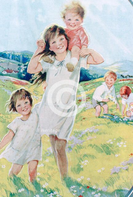 Advert for Wright's coal tar soap (detail), 1920s. Artist: Unknown