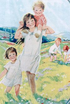 Advert for Wright's coal tar soap (detail), 1920s