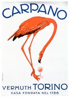 Advert for Carpano Vermouth