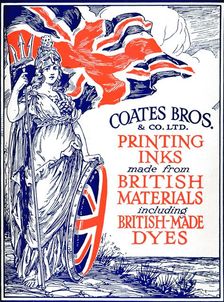 Advert For Coates Bros. & Co. Ltd. 1917. Artist: Coates Bros & Co Ltd