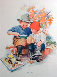 Advert for Cream of Wheat, American hot breakfast cereal, 1923